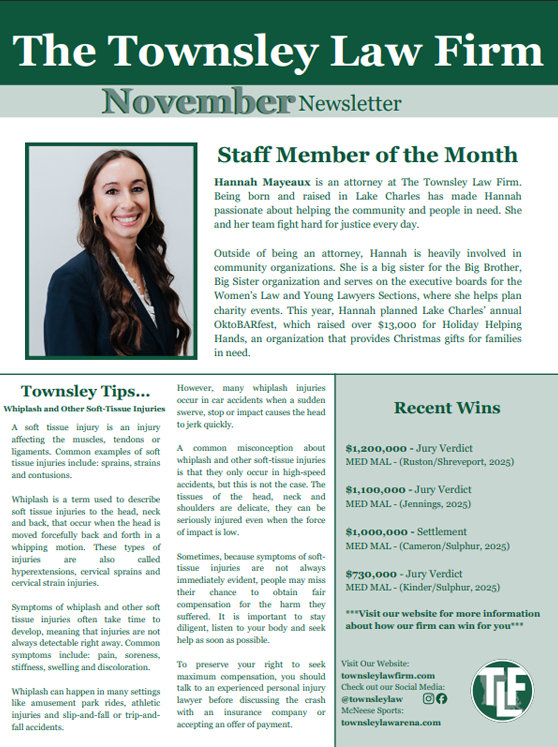 November Newsletter