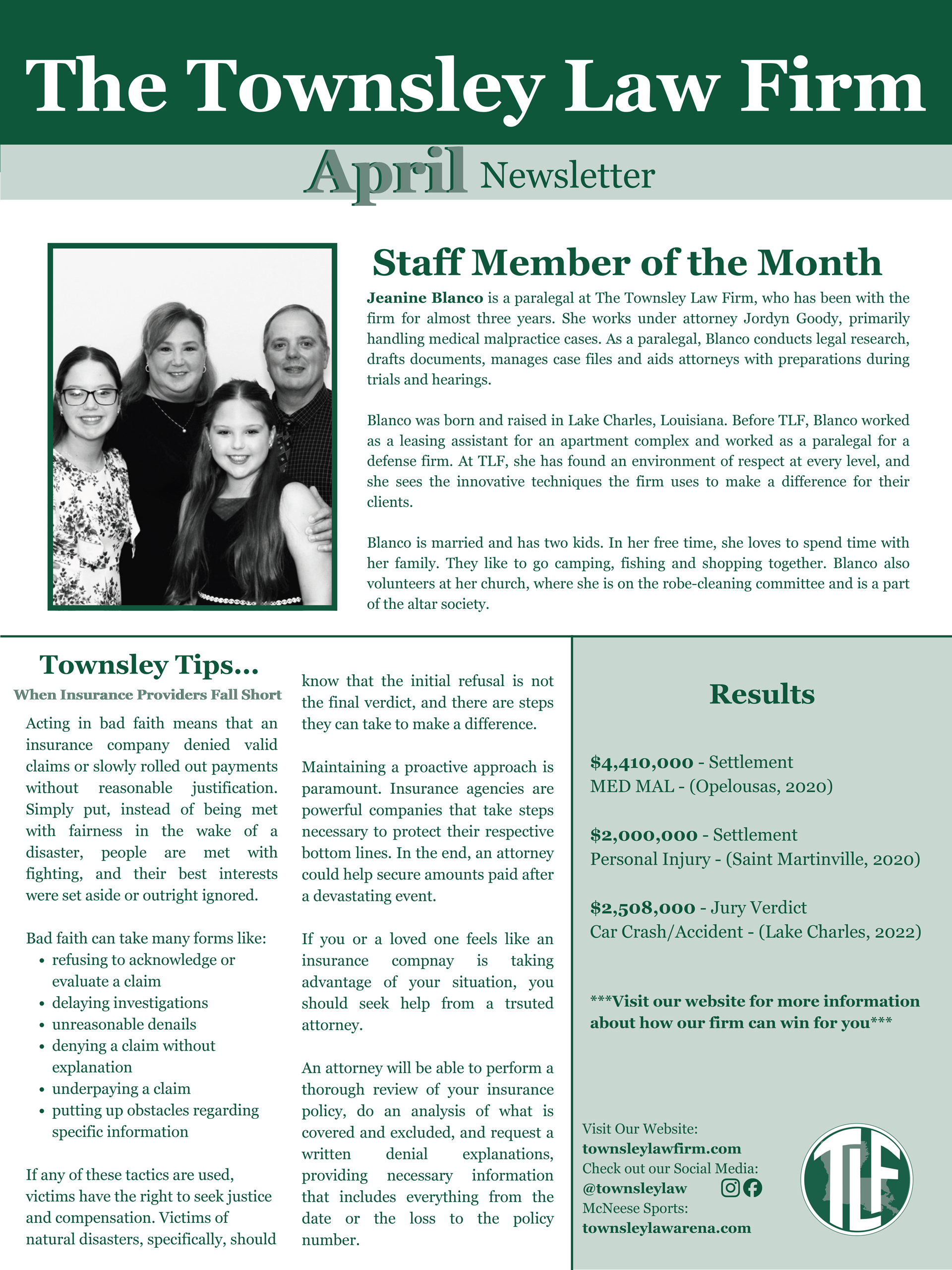 April-Newsletter